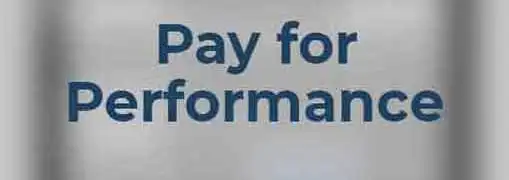 Paying for Performance