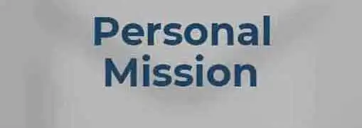 Personal Mission Statements