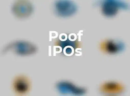 Poof IPOs