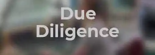 Preparing for Due Diligence