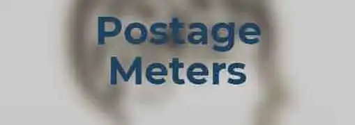 Printing Postage At Work Using Postage Meters