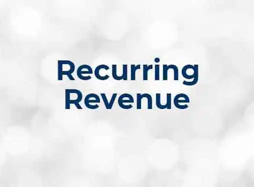 Recurring Revenue Business Models