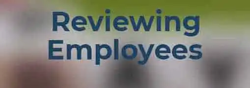 Reviewing Employees