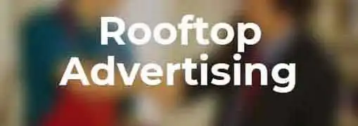Rooftop Advertising