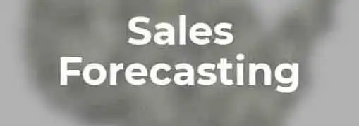 Sales Forecasting Basics
