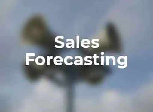 Sales Forecasting