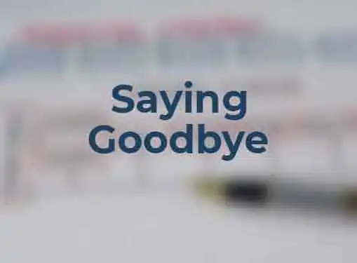 Saying Goodbye To Your Business