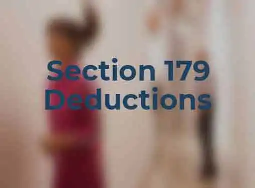 Section 179 Tax Deductions