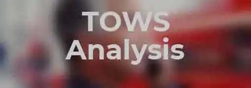 TOWS Analysis for Strategic Decision Making