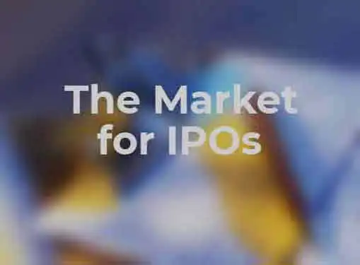 The Market For Initial Public Offerings