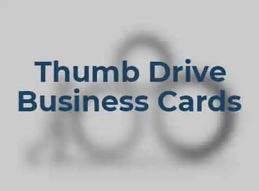 Thumb Drive Business Cards