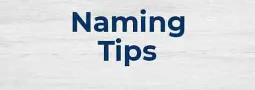 Tips When Naming a Company