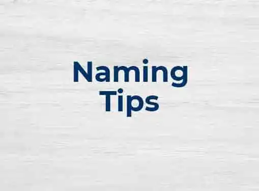 Tips When Naming a Company
