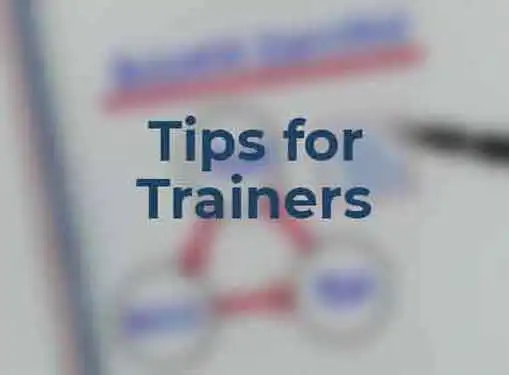 Tips for Employee and Management Trainers