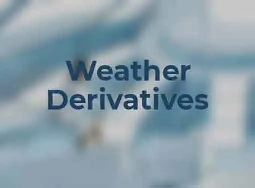 Weather Derivatives