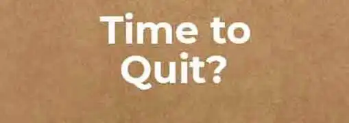 When to Quit the Day Job