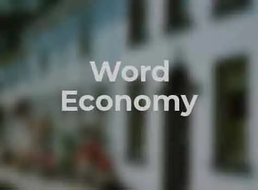 Word Economy