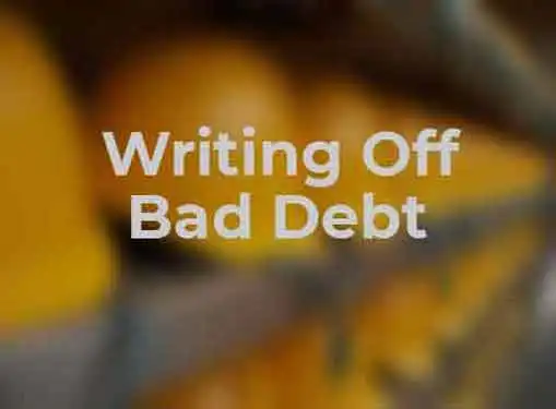 Writing Off Bad Debts