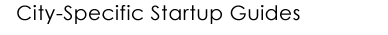 City-Specific Startup Guides by State