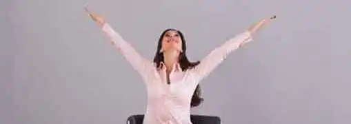 Optimistic Business Woman