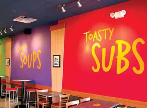 Quiznos New Store Design