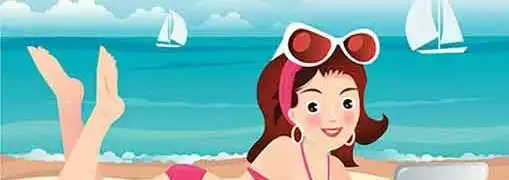 Small Business Owner on Vacation