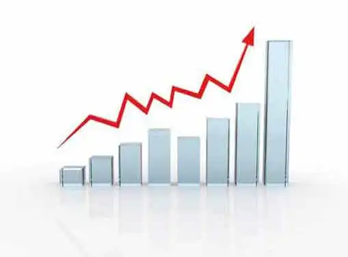 Entrepreneur Upward Chart 