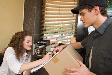 delivery of office supplies